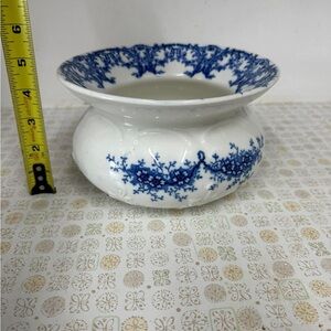 Blue and White Ceramic Bowl